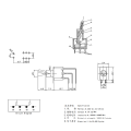 JEC JMS-202-C4 SPDT ON ON  Transmitter small Toggle Switch